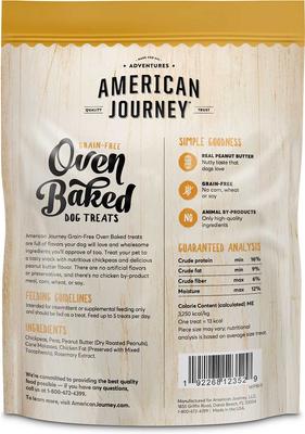 Show full view: Gentle Giants Canine Nutrition Chicken Dry Food + American Journey Peanut Butter Recipe Grain-Free Oven Baked Crunchy Biscuit Dog Treats slide 6 of 8