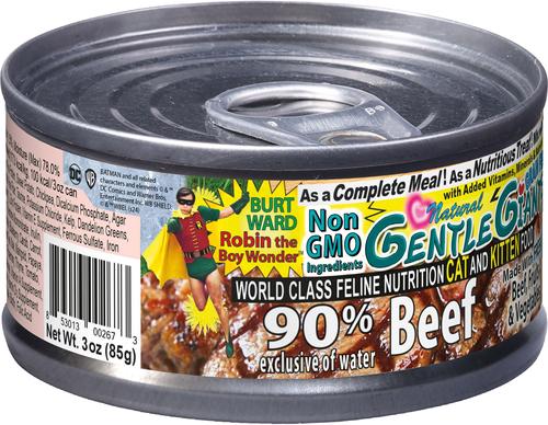 Show full view: Gentle Giants Natural Non-GMO Beef Grain-Free Cat & Kitten Canned Cat Food, 3-oz, case of 24 slide 4 of 10
