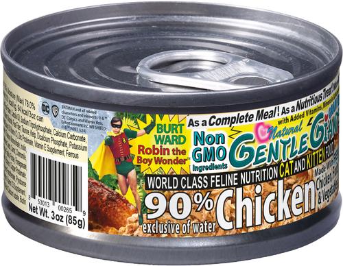 Show full view: Gentle Giants Natural Non-GMO Chicken Grain-Free Cat & Kitten Canned Cat Food, 3-oz, case of 24 slide 4 of 10