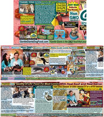 Show full view: Gentle Giants Natural Non-GMO Dog & Puppy Beef & Bacon Dry Dog Food, 24-lb bag slide 9 of 11