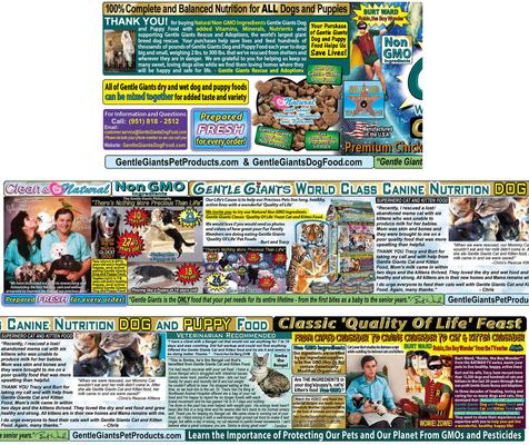 Show full view: Gentle Giants Natural Non-GMO Dog & Puppy Chicken Dry Dog Food, 15-lb bag slide 10 of 11