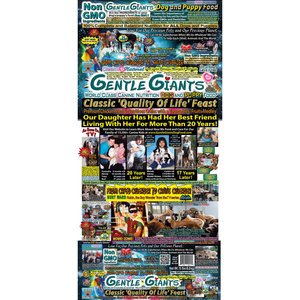 Gentle Giants Natural Non-GMO Dog & Puppy Chicken Dry Dog Food, 15-lb bag