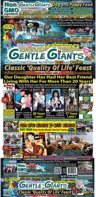 Show full view: Gentle Giants Natural Non-GMO Dog & Puppy Chicken Dry Dog Food, 15-lb bag slide 3 of 11
