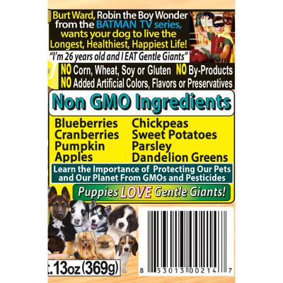 Show full view: Gentle Giants Natural Non-GMO Grain-Free 90% Chicken Wet Dog Food, 13-oz can, case of 12 slide 7 of 11