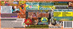 Gentle Giants Natural Non-GMO Grain-Free 90% Salmon Wet Dog Food, 13-oz can, case of 12 slide 2 of 9