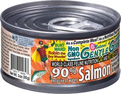 Gentle Giants Natural Non-GMO Salmon Grain-Free Cat & Kitten Canned Cat Food, 3-oz, case of 24 slide 2 of 8