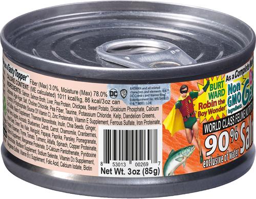 Show full view: Gentle Giants Natural Non-GMO Salmon Grain-Free Cat & Kitten Canned Cat Food, 3-oz, case of 24 slide 9 of 10