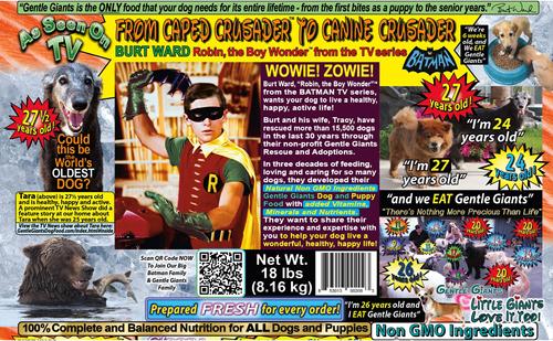 Show full view: Gentle Giants Non-GMO Dog & Puppy Food Grain-Free Salmon Dry Dog Food, 18-lb bag slide 5 of 11