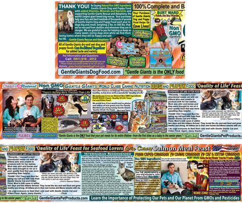 Show full view: Gentle Giants Non-GMO Dog & Puppy Food Grain-Free Salmon Dry Dog Food, 18-lb bag slide 9 of 11