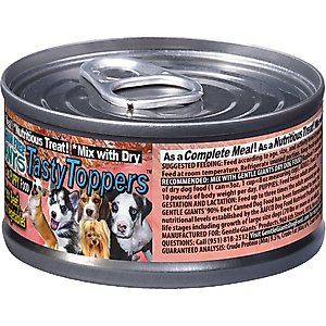 Gentle Giants Non-GMO Grain-Free 90% Beef Wet Dog Food, 3-oz can, case of 24