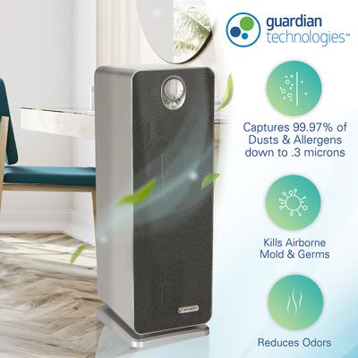 Show full view: Germ Guardian AC4900CA HEPA Filter Air Purifier slide 2 of 10