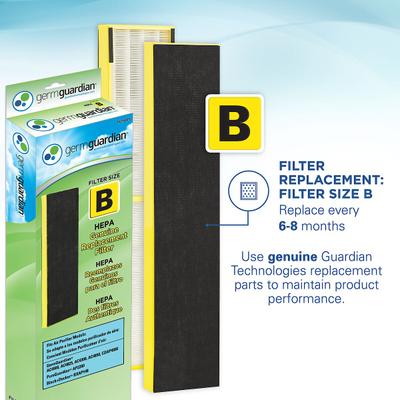 Show full view: Germ Guardian AC4900CA HEPA Filter Air Purifier slide 7 of 10