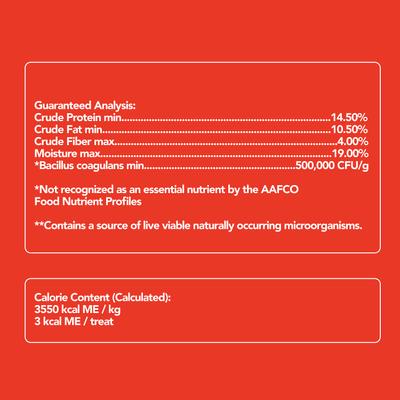 Show full view: Get Naked Biteables Functional Digestive Health Real Chicken Recipe Dog Treats, 6-oz bag slide 5 of 8