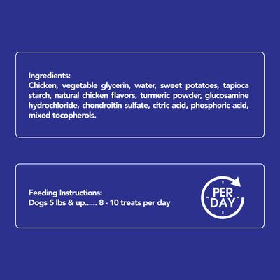 Show full view: Get Naked Biteables Functional Joint Health Real Chicken Recipe Dog Treats, 6-oz bag slide 4 of 8