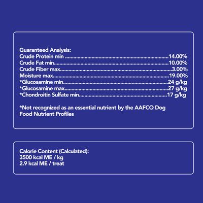 Show full view: Get Naked Biteables Functional Joint Health Real Chicken Recipe Dog Treats, 6-oz bag slide 5 of 8