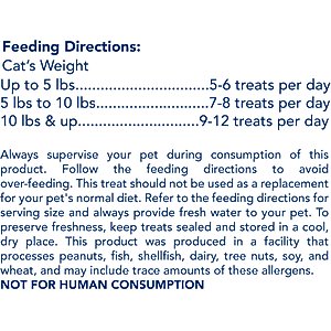 Get Naked Calming Health Grain-Free Salmon & Cheese Flavor Crunchy Cat Treats, 2.5-oz bag