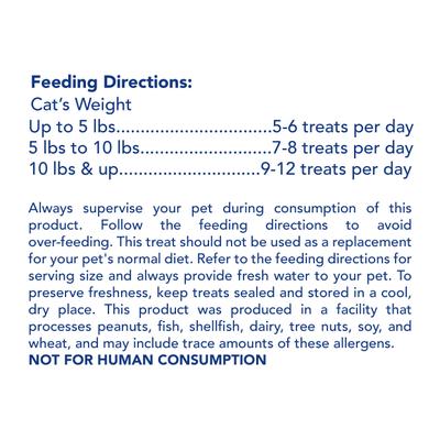 Show full view: Get Naked Calming Health Grain-Free Salmon & Cheese Flavor Crunchy Cat Treats, 6-oz bag slide 7 of 8