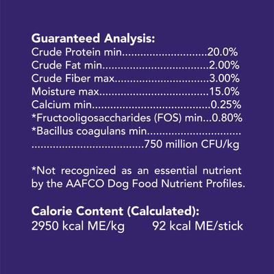 Show full view: Get Naked Digestive Health Grain-Free Dental Stick Dog Treats, 18 count, Small slide 7 of 9