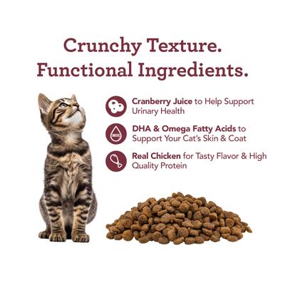 Show full view: Get Naked Health Grain-Free Chicken & Cranberry Juice Flavor Crunchy Cat Treats, 6-oz bag slide 4 of 8
