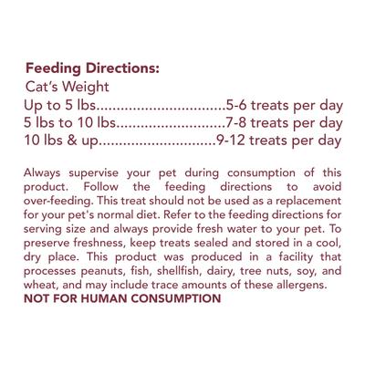 Show full view: Get Naked Health Grain-Free Chicken & Cranberry Juice Flavor Crunchy Cat Treats, 6-oz bag slide 7 of 8