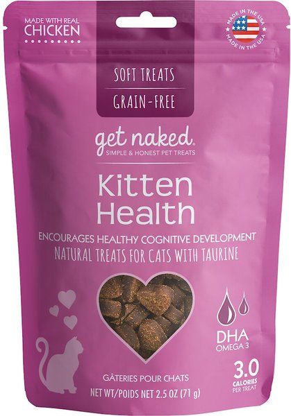 Get Naked Kitten Health Grain-Free Soft Cat Treats