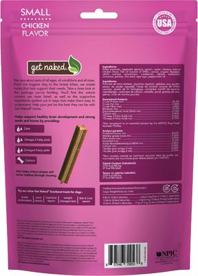 Show full view: Get Naked Puppy Health Grain-Free Small Dental Stick Dog Treats, 18 count slide 3 of 8