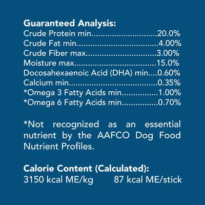 Show full view: Get Naked Skin & Coat Health Grain-Free Dental Stick Dog Treats, 6 count, Large slide 7 of 9