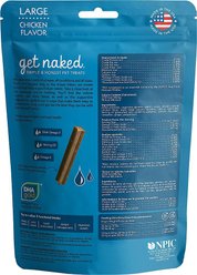 Get Naked Skin & Coat Health Grain-Free Dental Stick Dog Treats, Large, 12 count slide 2 of 5
