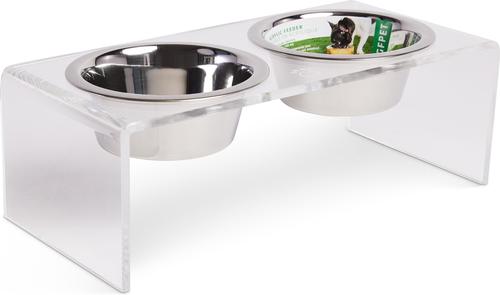 Show full view: GF Pet Acrylic Cat & Dog Feeder, Small slide 5 of 7
