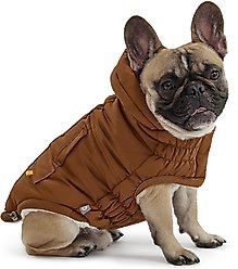 GF Pet Arctic Parka Dog Coat, Wood, Medium