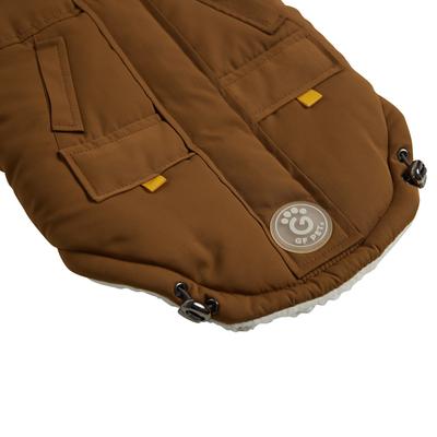 Show full view: GF Pet Arctic Parka Dog Coat, Wood, Medium slide 6 of 10