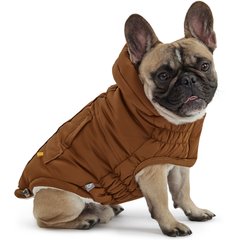 GF Pet Arctic Parka Dog Coat, Wood, XX-Small