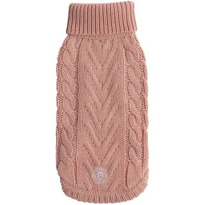 GF Pet Chalet Dog Sweater, Pink, X-Small