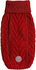 GF Pet Chalet Dog Sweater, Red, XX-Small slide 2 of 4
