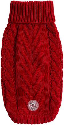 Show full view: GF Pet Chalet Dog Sweater, Red, XXX-Large slide 2 of 6