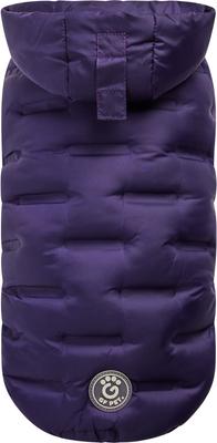 Show full view: GF Pet Cloud Parka Dog Coat, Purple, Medium slide 2 of 9