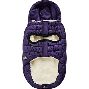 GF Pet Cloud Parka Dog Coat, Purple, Small