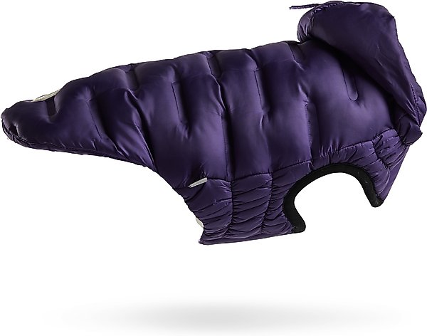 Show full view: GF Pet Cloud Parka Dog Coat, Purple, XX-Small slide 3 of 9