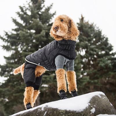 Show full view: GF Pet Creekside Insulated Dog Snowsuit, Black, Large slide 6 of 8