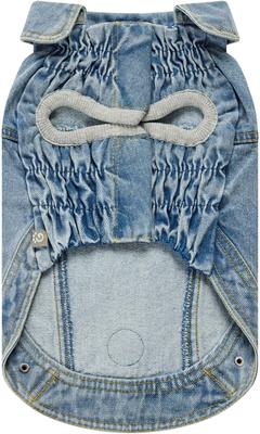 Show full view: GF Pet Denim Jacket All Season Dog Coat, Light Wash, Large slide 4 of 9