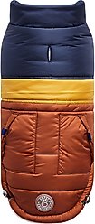 GF Pet Elasto-Fit Retro Dog Puffer Coat, Hazel, XX-Large slide 2 of 5