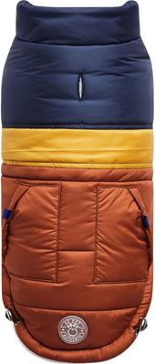 Show full view: GF Pet Elasto-Fit Retro Dog Puffer Coat, Hazel, XX-Large slide 2 of 8