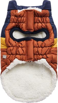 Show full view: GF Pet Elasto-Fit Retro Dog Puffer Coat, Hazel, XX-Large slide 3 of 8