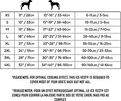 GF Pet Elastofit Dog Ice Vest, Aqua, X-Small slide 2 of 7