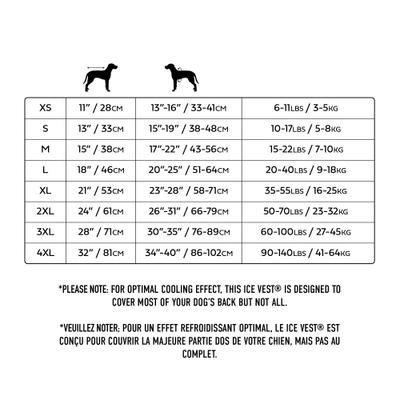 Show full view: GF Pet Elastofit Dog Ice Vest, Aqua, XX-Large slide 2 of 8