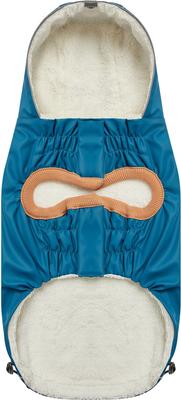 Show full view: GF Pet Insulated Dog Raincoat, Dark Blue, Small slide 3 of 7