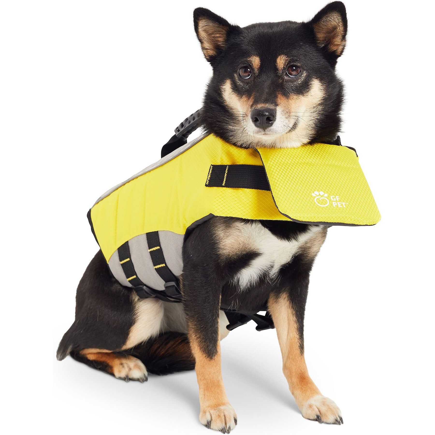 GF Pet Life Vest Dog Jacket, Yellow, Medium