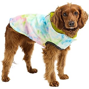 GF Pet Neon Reversible Dog Raincoat, Neon Yellow, XX-Large