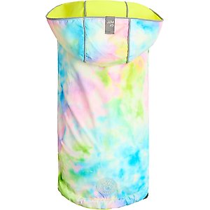 GF Pet Neon Reversible Dog Raincoat, Neon Yellow, XX-Large