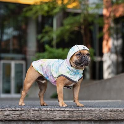 Show full view: GF Pet Neon Reversible Dog Raincoat, Neon Yellow, XX-Small slide 10 of 11
